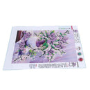 DIY 5D Diamond Painting Embroidery Flower Cross Crafts Stitch Kit Decor(Lig