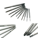 10pcs Micro Machine Tap Clock Watch Watchmaker Repair Tools Screw Thread M1-M3.5