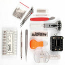 288Pcs Watch Repair Tool Kit Set Watchmaker Back Case Battery Cover Remover