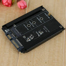 2 in 1 mSATA to SATA NGFF M.2 to SATA3 Converter PCB Adapter Card SSD Disk Dng