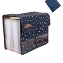 Cute Portable Expandable Accordion 12 Pockets A4 File Folder Oxford Expandi