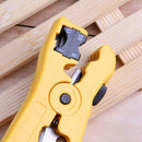Multifunction Coaxial Cable Stripper Clamp Crimping Pliers for RG69/6/11/7