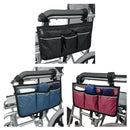 3Pcs Wheelchair  Storage Bag Armrest Bag