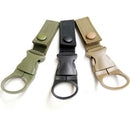2*Outdoor Durable Water Bottle Holder Carabiner Clip Camping Hiking Buckle HoME