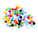 2000pcs 10mm Colorful Felt Pompom Balls for Christmas Crafts Embellishments
