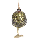 Dragon/Fish Feng Shui Bell Blessing Good Luck Fortune Hanging Wind Chime OZ
