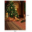 Christmas Element Backdrop Cloth Photographic Prop (Background Cloth-A) A