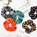 18pcs Velvet Elastic Scrunchies Hair Rubber Band Girls Ponytail Holder Hair Rope