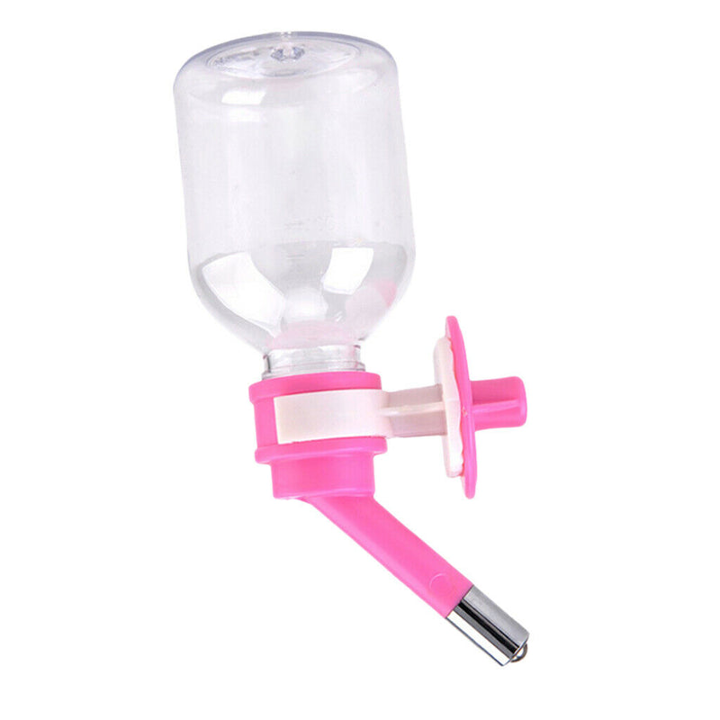 Pet Puppy Auto Water Feeder Dog Cage Hanging Water Bottle Dispenser