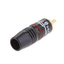 2x RCA Male Plug Solder Audio Video Cable Cord Adapters Connector