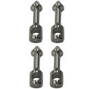 4 Stainless Steel Spear Band Wishbone Insert Fishing Spear Nail Barbed   Fork
