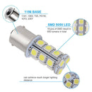 4Pcs 12V 1156 BA15S 5050 18smd LED White Car Tail Brake Signal Light Bulb fbJC&f
