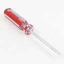 Red Clear Plastic Handle 2mm Magnetic Tip Spanner Screwdriver R6V4