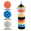 25PCS Car Beauty Care Products Pad Sponge Wheel Car Auto Waxing Polishing CGY