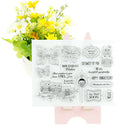 Transparent Clear Silicone Stamps owl for DIY Scrapbooking Card Making Nice BX