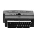 RGB Scart to Composite Phono 3RCA S-Video AV TV Audio Recorder Adapter Converter