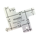 2inch Metal Hemline Seam Measuring Gauge Tool Sewing Garment Craft Ruler DIY