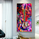 Guitar Diamond Painting Embroidery 5D Full Round Drill DIY Mosaic Picture A