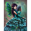 5D DIY Full Drill Diamond Painting Girl Embroidery Mosaic Craft Kit (V405)