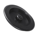 Rubber sink drain garbage disposal plug flange 9cm diameter black Y5H7