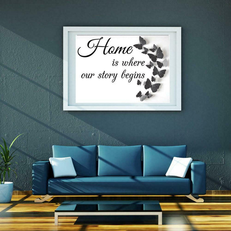 5D DIY Full Drill Diamond Painting Butterfly Cross Stitch Embroidery Crafts