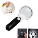 3LED Light 12X Handheld Magnifier Reading Magnifying Glass Lens Jewelry Lo FT