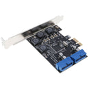 4 Ports USB 3.0 Super Fast 5Gbps PCI Express (PCIe) Expansion Card, for Windows