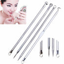 4X Blackhead Remover Cleaner Tool Acne Blemish Needle Pimple Spot Extract A2P7