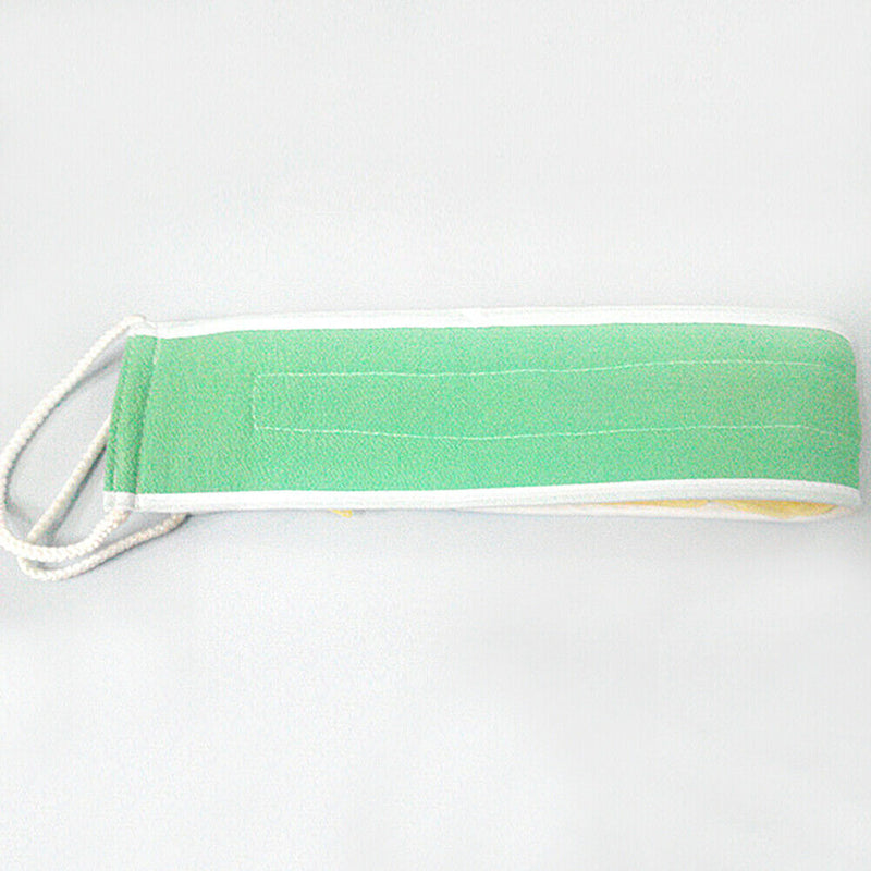 Korean Exfoliating Body Scrub Belt Massage Towel Wash  Bath Sponge Brush