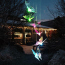 Color Changing 6 LED Garden Solar Light Outdoor Waterproof Butterfly Lamp