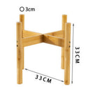 Wooden Flower Stand Window Balcony Desktop Mini Flower Pot Holder Pot Displ I8X7