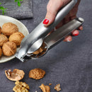 2 in 1 Stainless Steel Chestnut Clip Nut Opener Cracker Sheller Walnut Plier FT