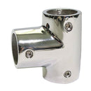 90 Degree 7/8inch 3Way Corner Elbow,7/8 inch Pipe Hand Rail Tee for Boat
