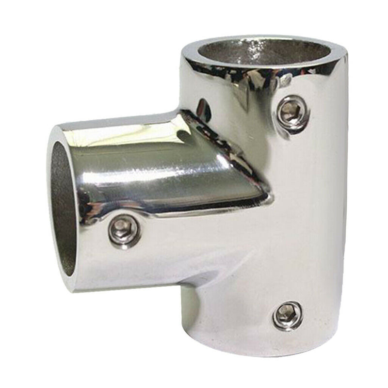 90 Degree 7/8inch 3Way Corner Elbow,7/8 inch Pipe Hand Rail Tee for Boat
