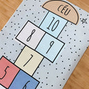 Nordic Baby Hopscotch Game Mat Kids Activity Play Gym Mats Children Infant