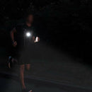 Safety Night Outdoor Running Light LED Chest Back Warning Lamp Jogging Black