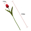 30Pcs Multicolored 14 Inch Silk Artificial Tulips Flowers for Party Home De