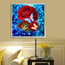 5D DIY Red Rose Diamond Painting Embroidery Craft Cross Stitch Home Decor