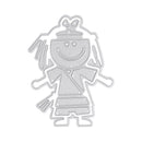 Cartoon Kung Fu Metal Cutting Dies Stencil DIY Scrapbook Paper Card Craft