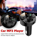 T66 Car 3.1A USB Charger Hands-free Bluetooth MP3 Player FM Transmitter