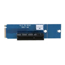 M.2 NGFF SSD to PCI-E 4X Converter Adapter Card with Power Cable(Blue)