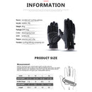 kyncilor Thicken Warm Cycling Gloves Waterproof Windproof Men Bike Gloves F