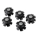 5Pcs Headset Flanged Star Nut Star Washer & Fork Headset Star Nut Setting Tool
