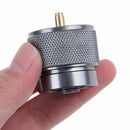 1LB Adapter Camping Propane Small Gas Tank Adapter Input Lindal Output Stoves..