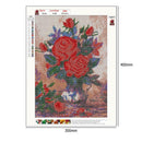 5D DIY Full Drill Diamond Painting Flower Cross Stitch Embroidery Mosaic