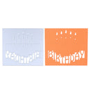 ET388 Greeting Cards  DIY Metal Scrapbook Craft Embroidery Cutting Die