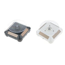 2pcs Solar Powered Rotary Display Stand Lights Low Power Consumption A