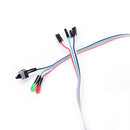 Case desktop ATX power on switch cable reset with HDD LED light for PC computeTE