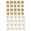 20 Sets Magnetic Buttons Clasp Snaps 14mm for Sewing Craft Purse Bags Decor
