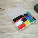 300pcs Polyolefin Shrinkable 2:1 Halogen-free Heat Shrink Tube Sleeve Kit